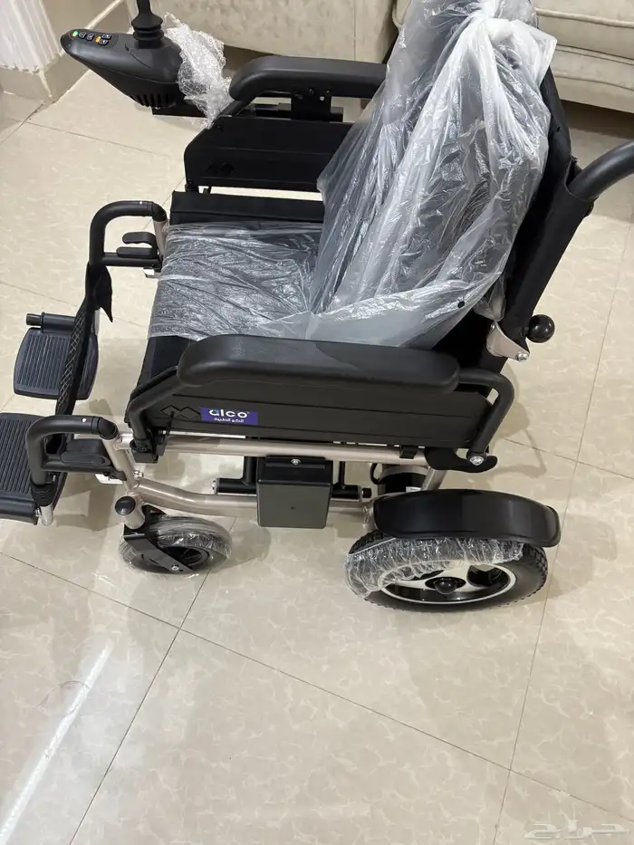 عربه كهربائية جديده لم تستخدم نهائي لذوي الإعاقة 4