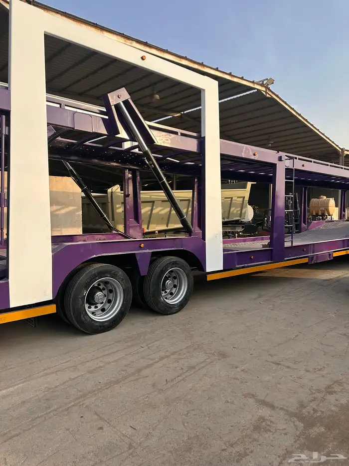 ناقله سيارات دورين بمحورين لعاب 7