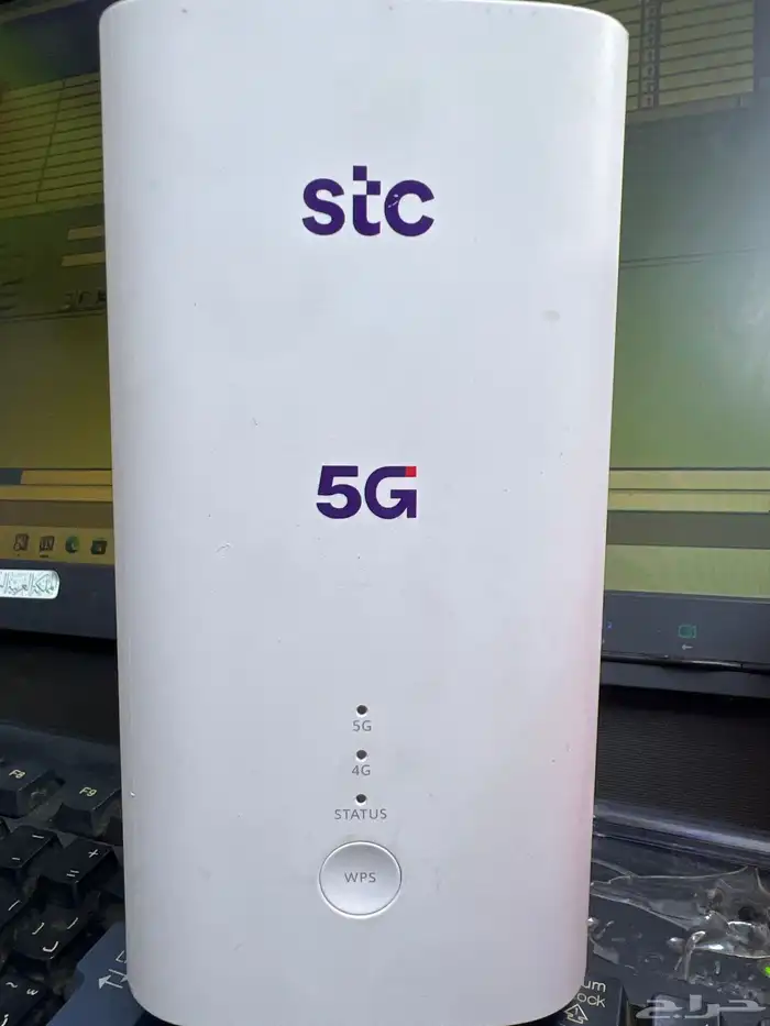 راوتر 5G CPE 5 من STC لون ابيضH155-381 يدعم جميع الشبكات 0
