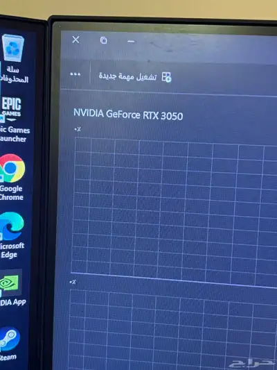 بي سي قيمنق كرت 3050 index