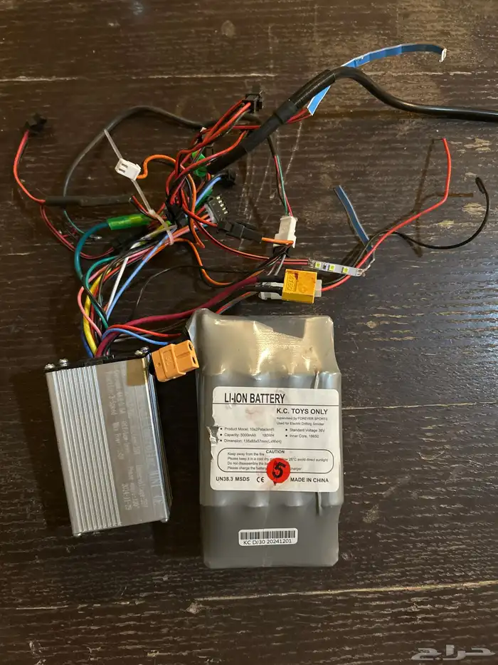 بطارية سكوتر كهربائي درفت وكريزي 36V أصلية   بطارية 0