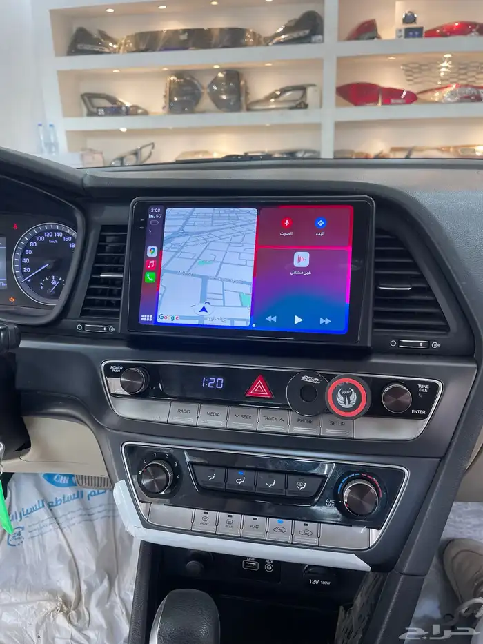 شاشة سوناتا 2018-2019 أندرويد كاربلاي برام 8 3