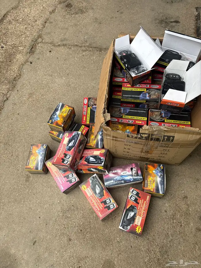 اقفال باب لجميع سيارات مع ريموت الظفيري 1