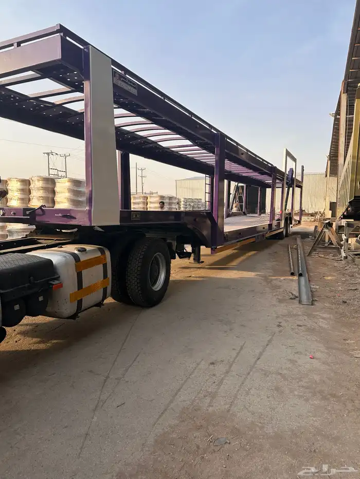 ناقله سيارات دورين بمحورين لعاب 4