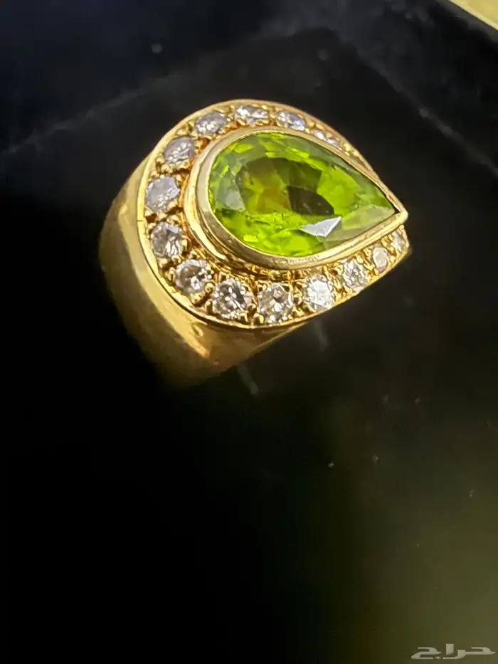 خاتم ذهب والماس 1