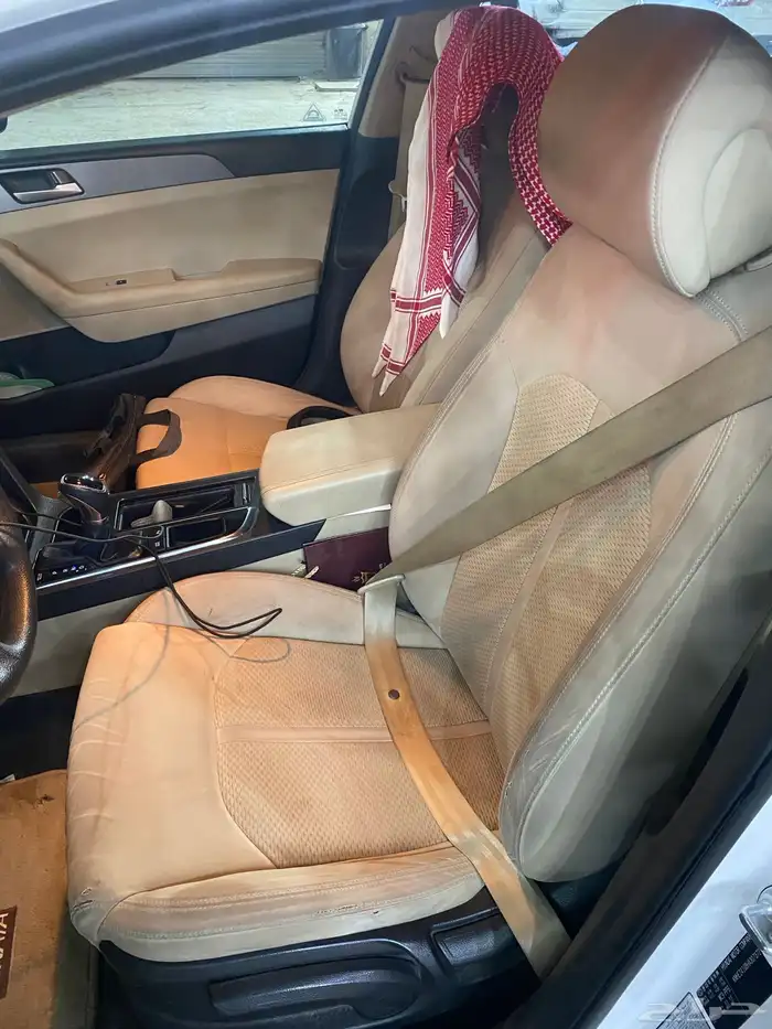 للبيع سوناتا 2017 نص فل وكاله مكينه بدي 9