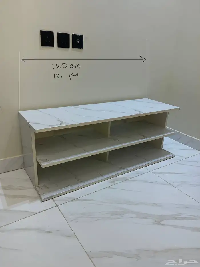 طاولة تلفزيون او شاشة مقاس 120 سم 0