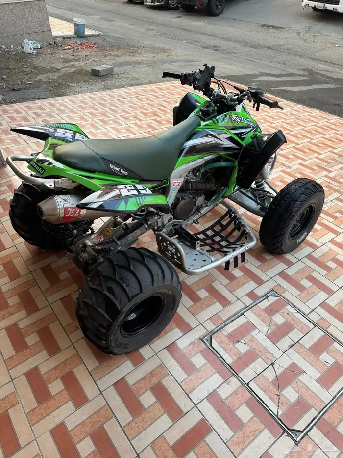 kawasaki 450r 2008 بانشي بحالة الوكالة على الشرط 2