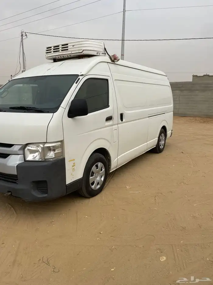 تويوتا هايس بضاعة سقف عالي ثلاجة 2014 4