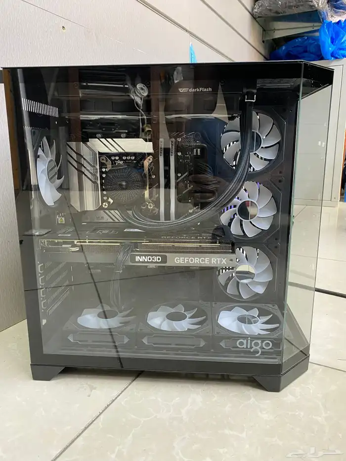 بي سي قيمنق بمواصفات عاليا RTX 4070 super 6