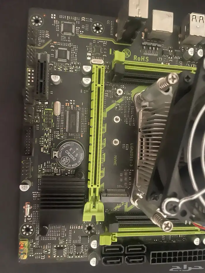 للبيع معالج ومذربورد 1