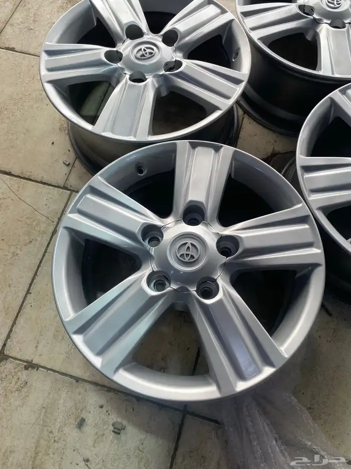 طقم جنوط جيب لندكروزر 2014 مقاس 18 كوبي ون 3