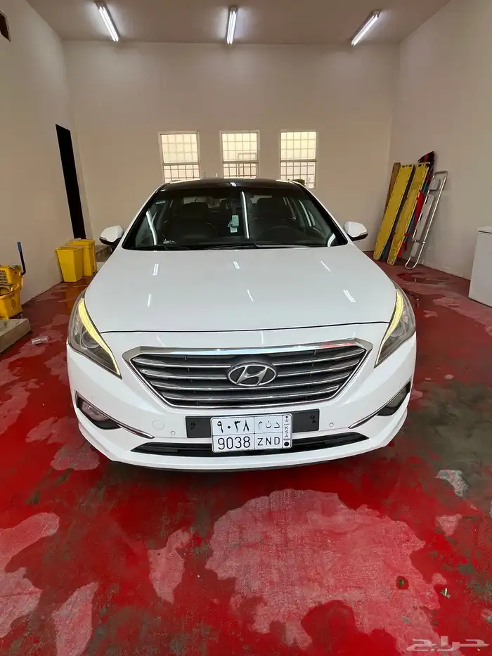 للبيع سوناتا2017ديزل قتصادي تقبل جميع التطبيقات اوبر ب35ألف 7