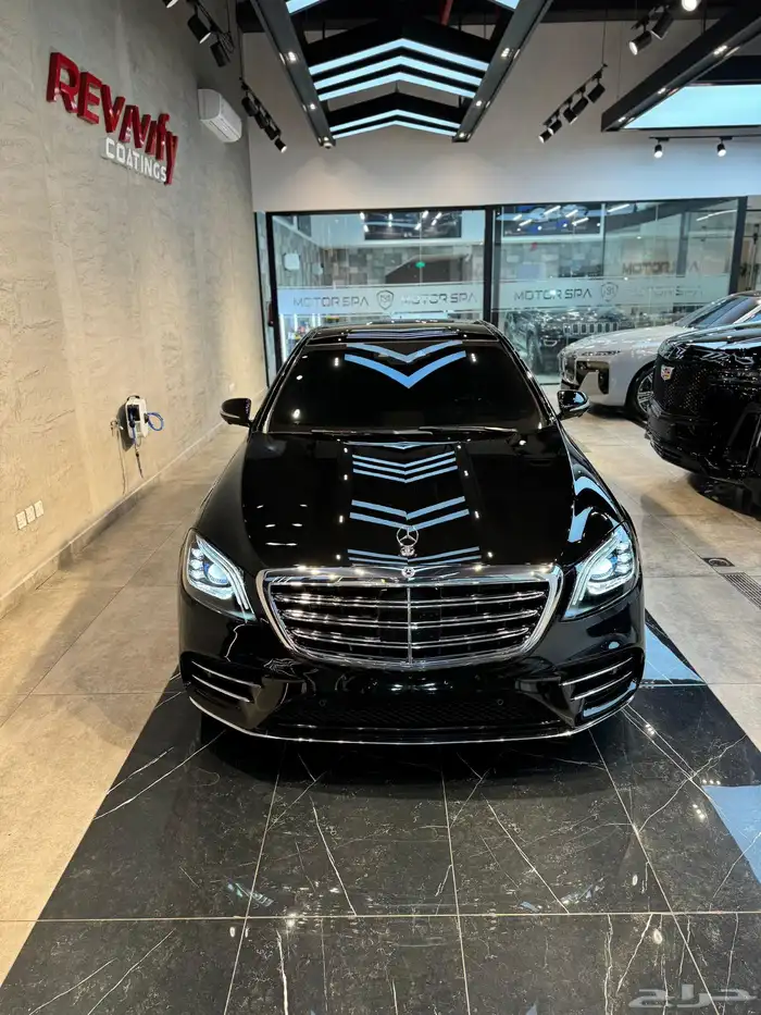 مرسيدس S450 2020 شبة جديدة (جفالي) 15