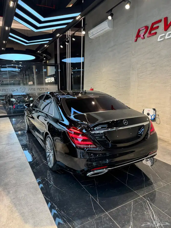 مرسيدس S450 2020 شبة جديدة (جفالي) 12