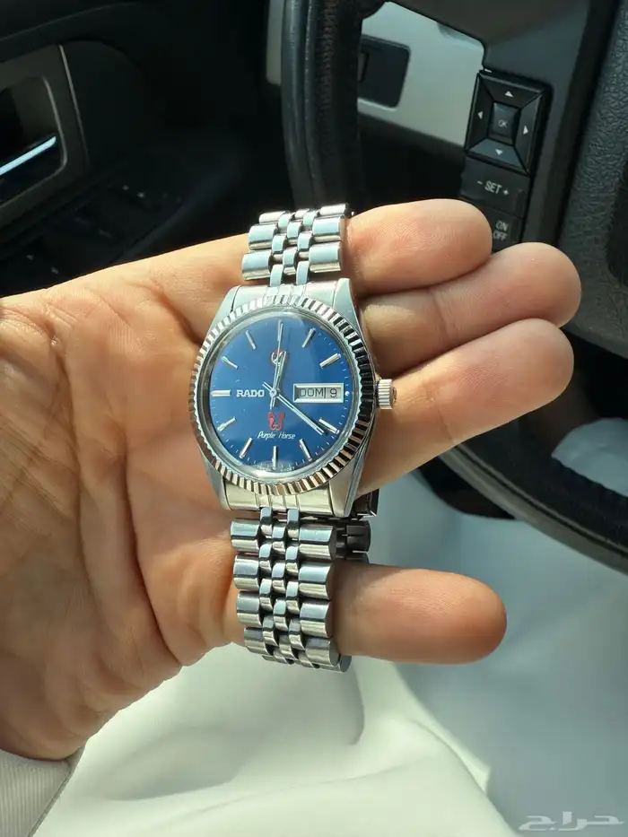 اقل سعر بالسوق   رادو زرقاء   Rado 2