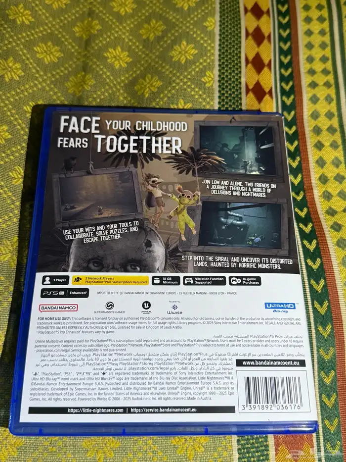 شريط كوابيس صغيرة الجزء الثالث ps5 1