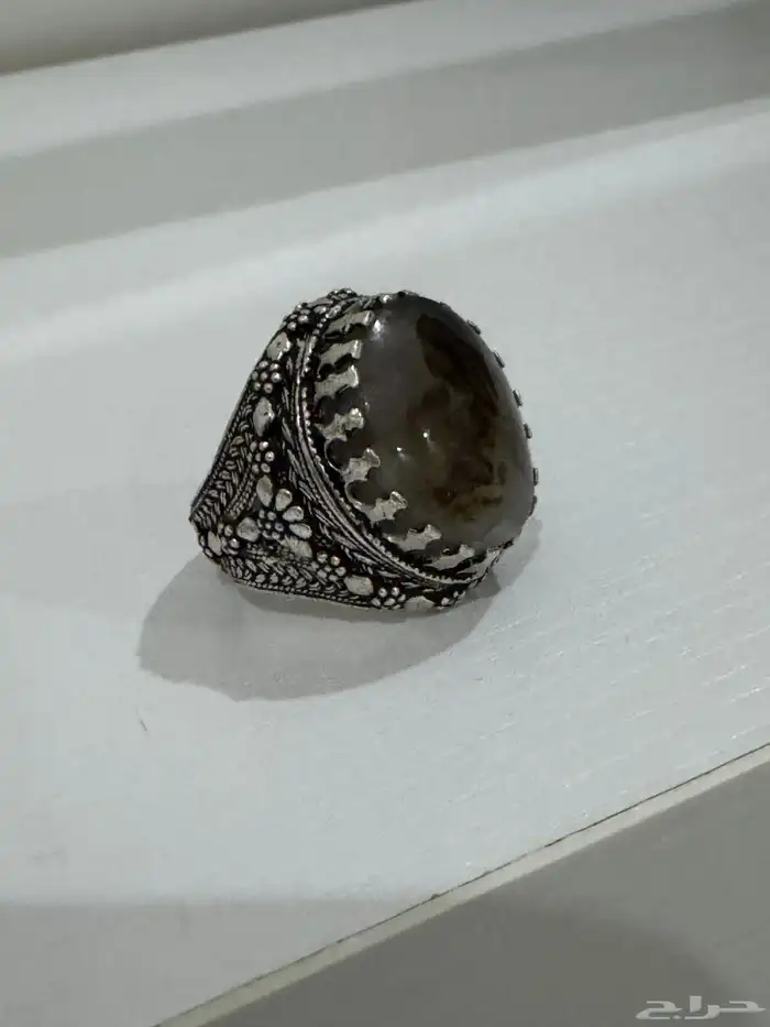 خاتم عقيق مصور 2