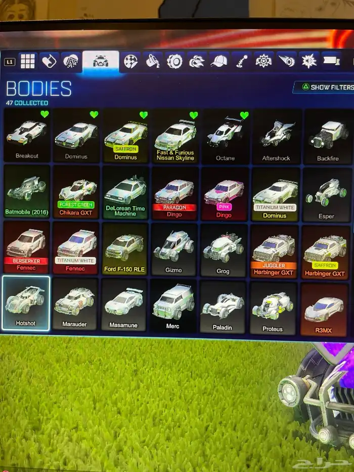 حساب للبيع سوني فيه أشياء نادرة في روكت و فورت 2