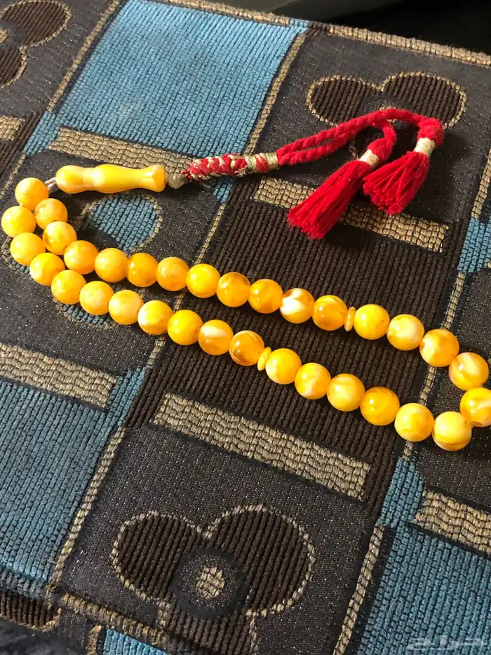 سبحه كهرمان طبيعي 1