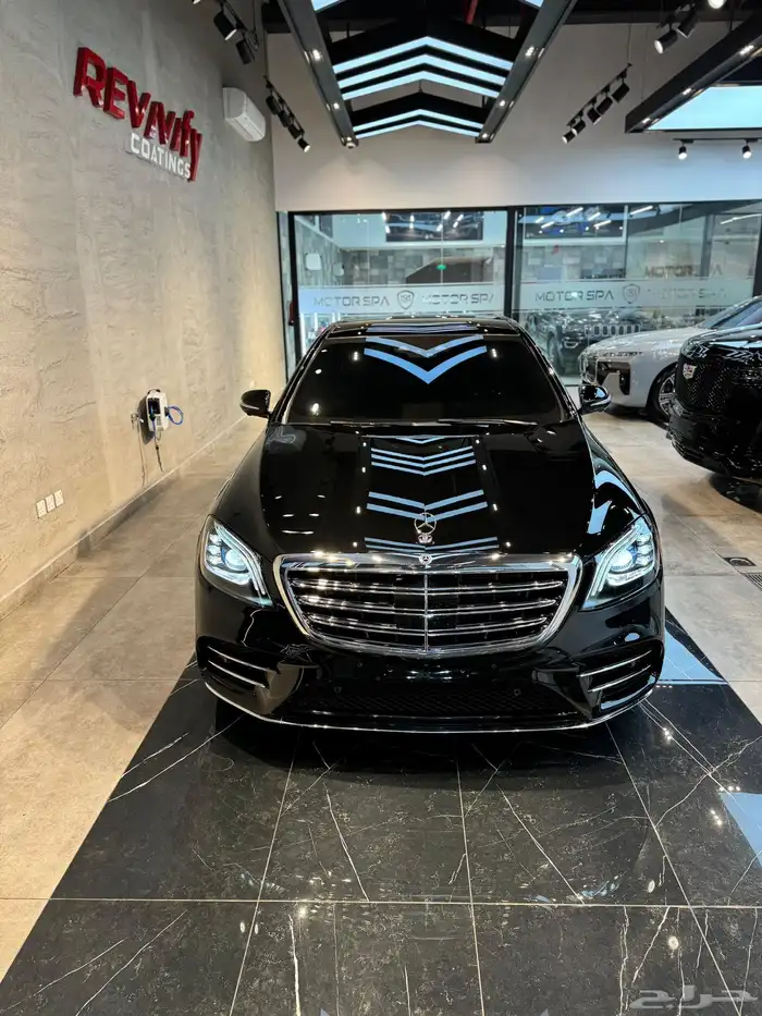 مرسيدس S450 2020 شبة جديدة (جفالي) 17