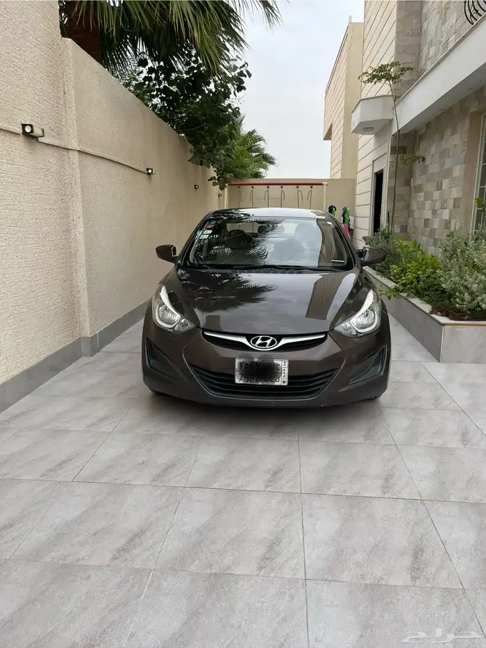 إلنترا هيونداي 2016 مكينه 2000 ممشى قليل ونظيفة جدا 4