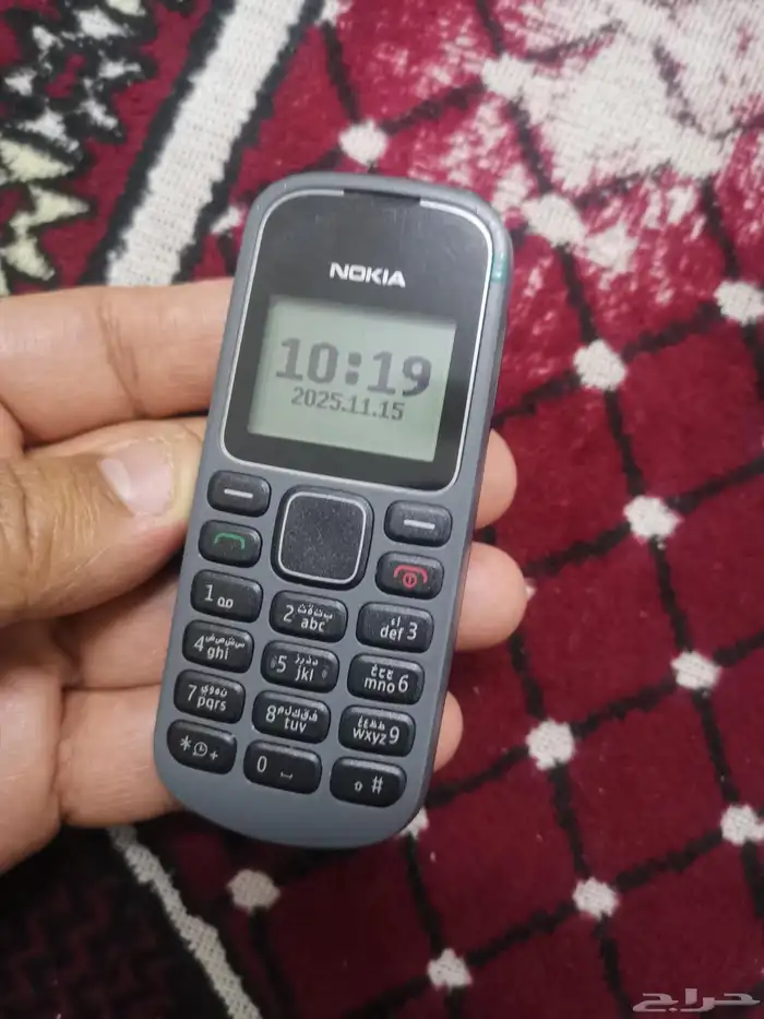 نوكيا 1280 هندي أصلي بحاله فوق الممتازه 1