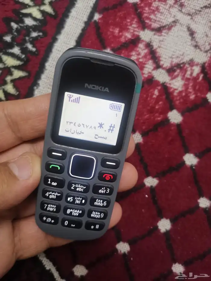 نوكيا 1280 هندي أصلي بحاله فوق الممتازه 2