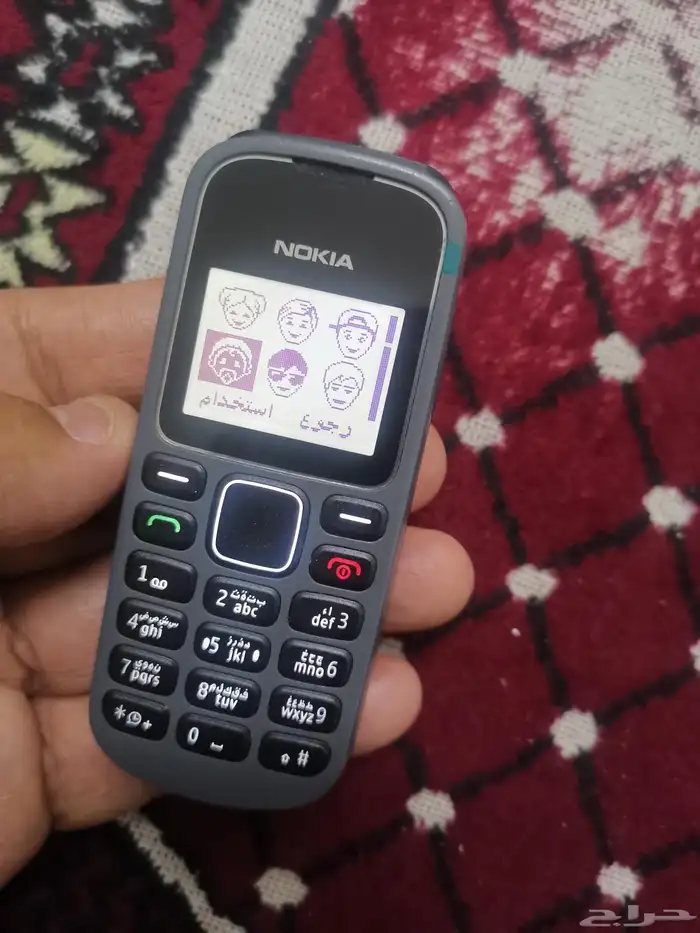 نوكيا 1280 هندي أصلي بحاله فوق الممتازه 7