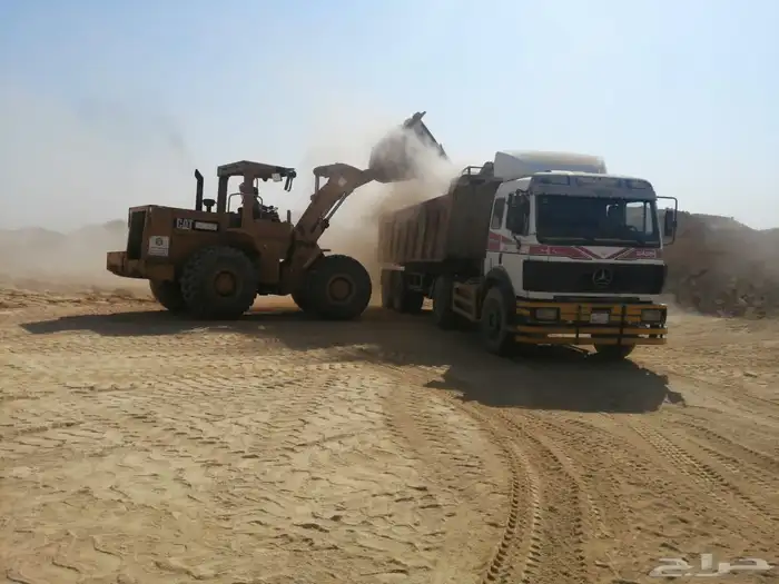 تاجير وتريلات قلاب ترحيل ناتج حفر بريده القصيم 1