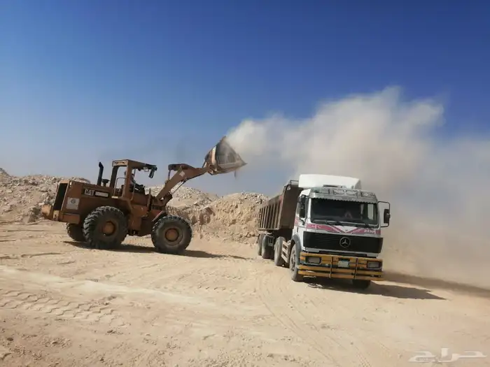 تاجير وتريلات قلاب ترحيل ناتج حفر بريده القصيم 3