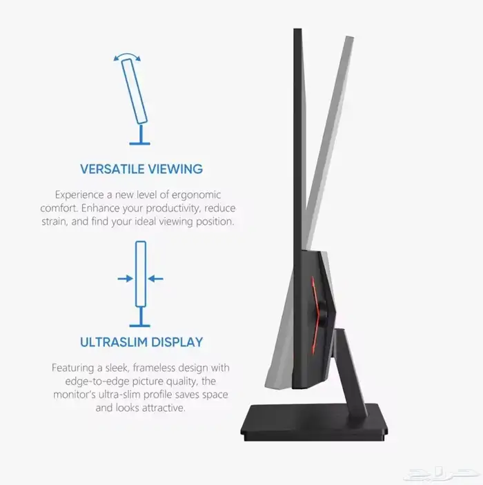 شاشة قيمنق 2k 180hz 27inch 1