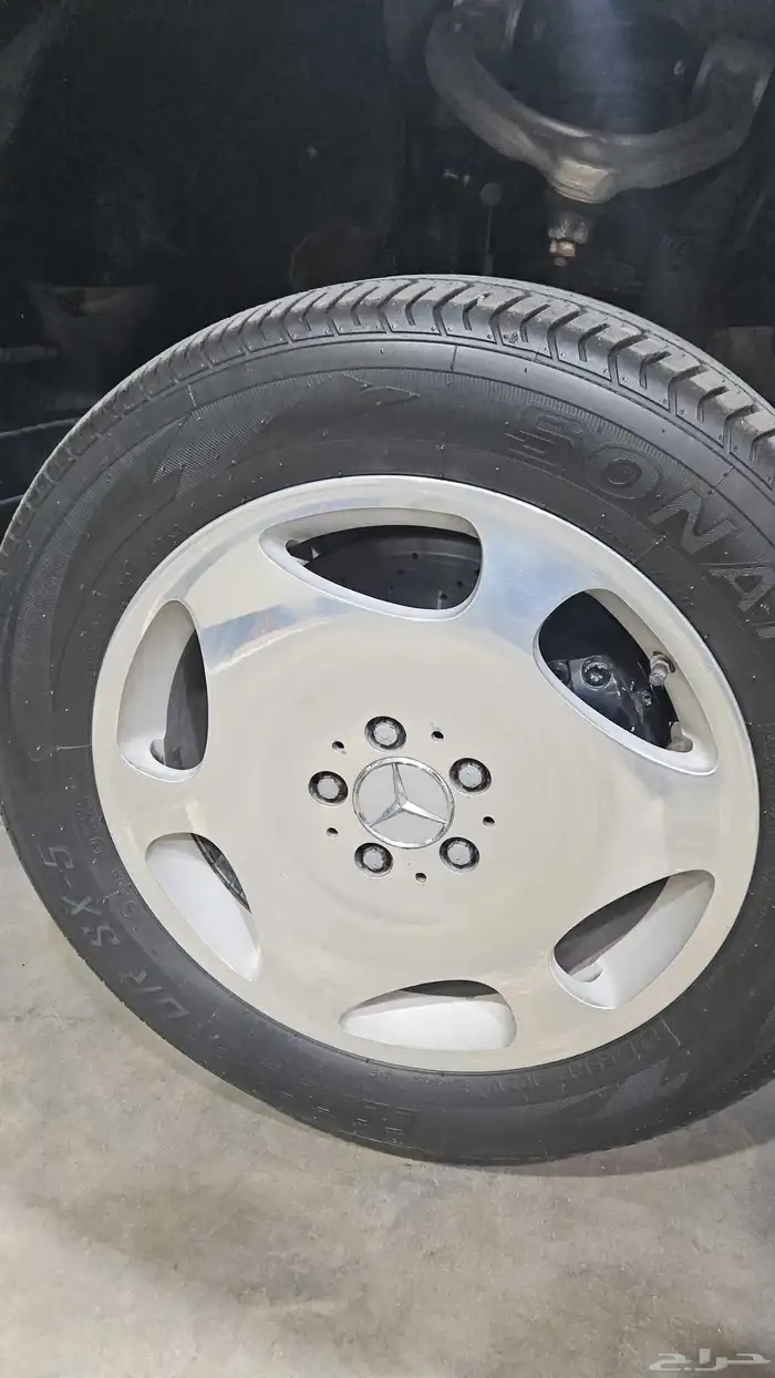 طقم جنوط مرسيدس فياقرا مقاس 17 0