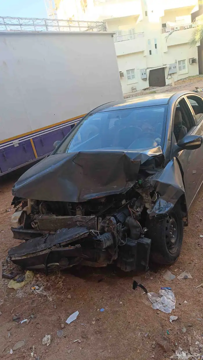 سياره هواندي اكسنت 2013 تماتيك حصلت فيها حدث المكينه سليمه م 7