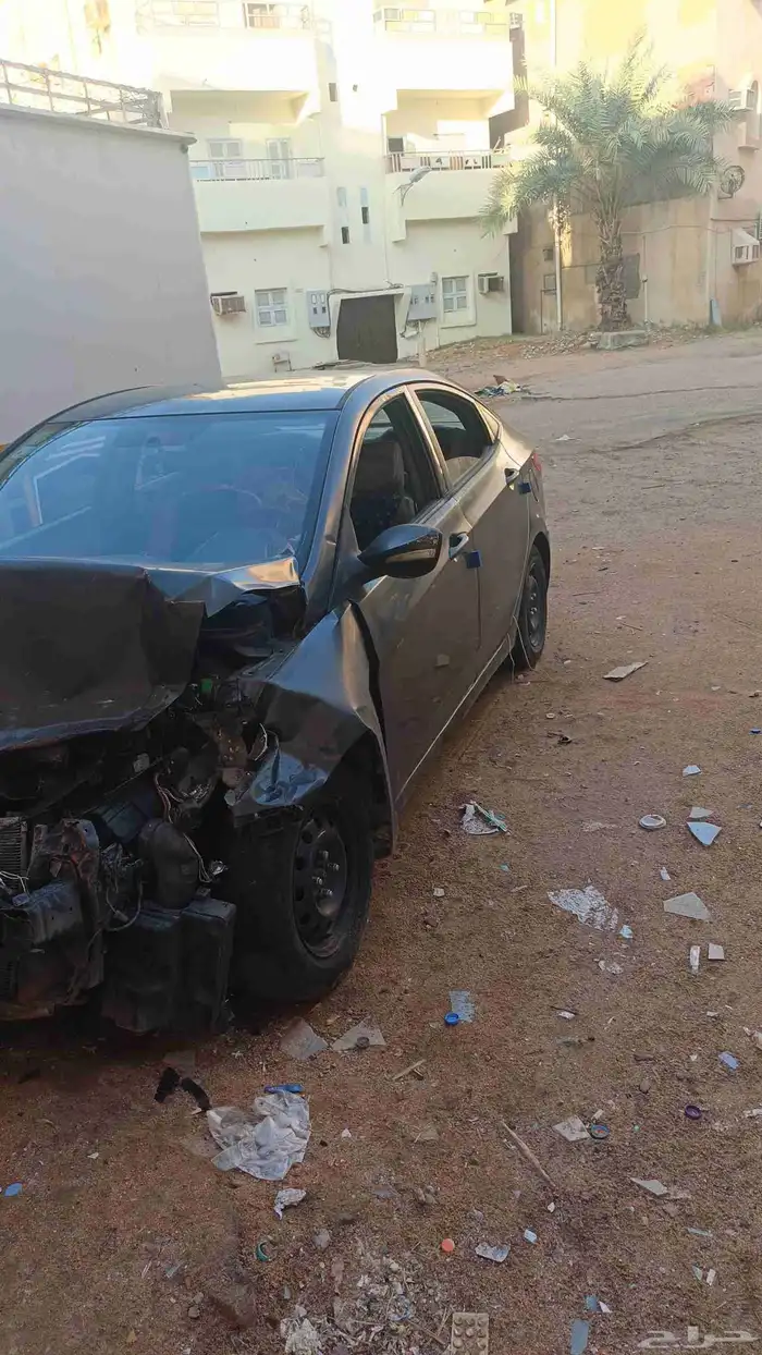 سياره هواندي اكسنت 2013 تماتيك حصلت فيها حدث المكينه سليمه م 6