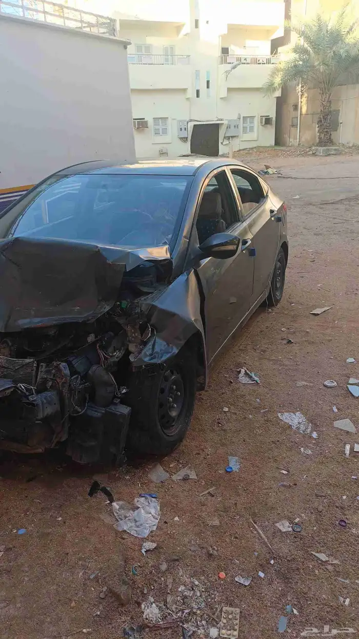 سياره هواندي اكسنت 2013 تماتيك حصلت فيها حدث المكينه سليمه م 8