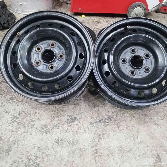 جنوط هايلكس تويوتا مقاس 15 اصلي وكاله عادي 2