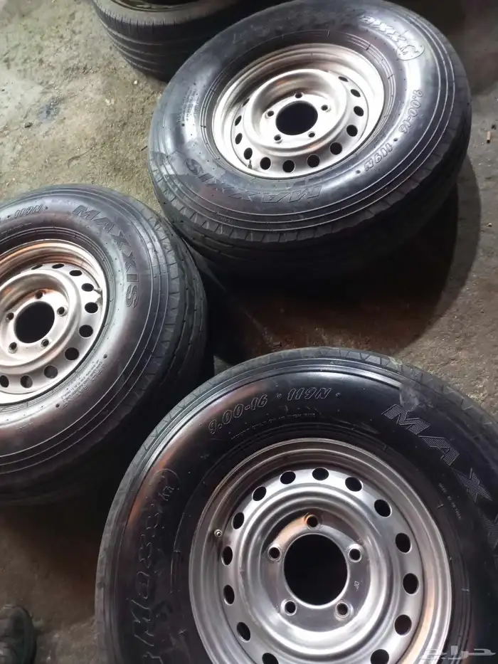 جنوط هلل جيب اصلي وكاله بويا بلد مقاس 16 مع كفرات بالون ماكس 1