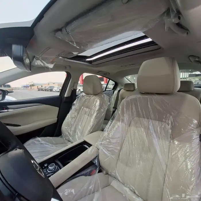 مازدا 6موديل 2024 نص فل فتحه خليجي السعر 108الف شامل الضريبة 17