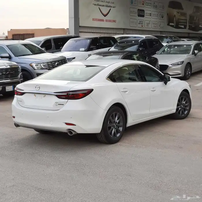 مازدا 6 موديل 2025 خليجي السعر 93500 شامل الضريبة 12