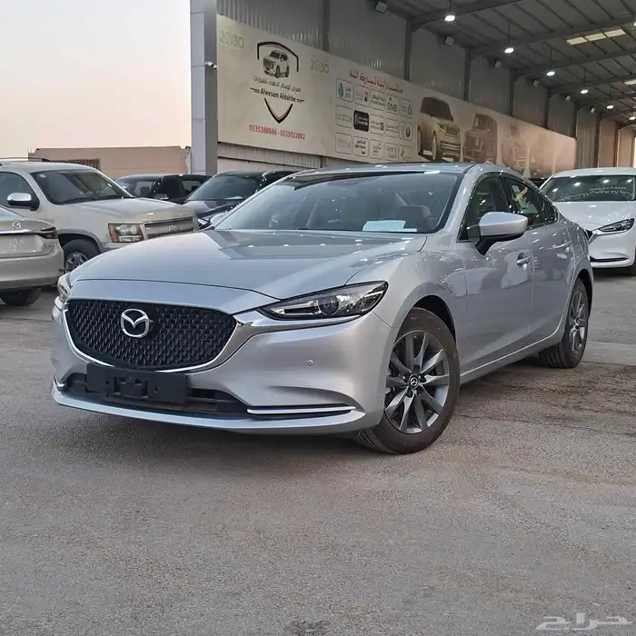 مازدا 6موديل 2024 نص فل فتحه خليجي السعر 108الف شامل الضريبة 0