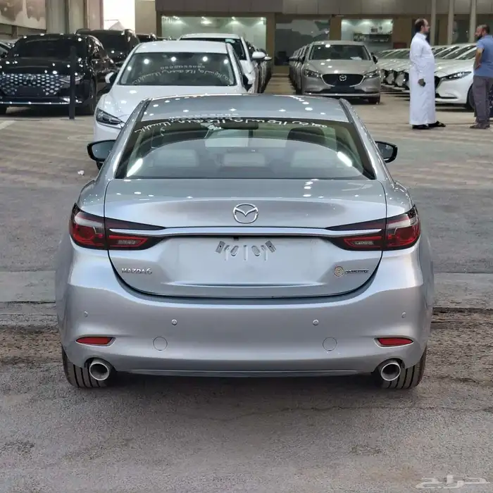 مازدا 6موديل 2024 نص فل فتحه خليجي السعر 108الف شامل الضريبة 6