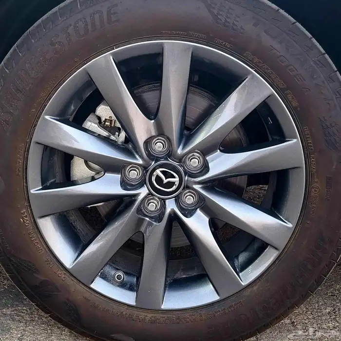 مازدا 6موديل 2024 نص فل فتحه خليجي السعر 108الف شامل الضريبة 12