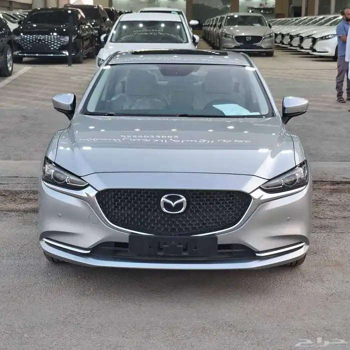 مازدا 6موديل 2024 نص فل فتحه خليجي السعر 108الف شامل الضريبة 1