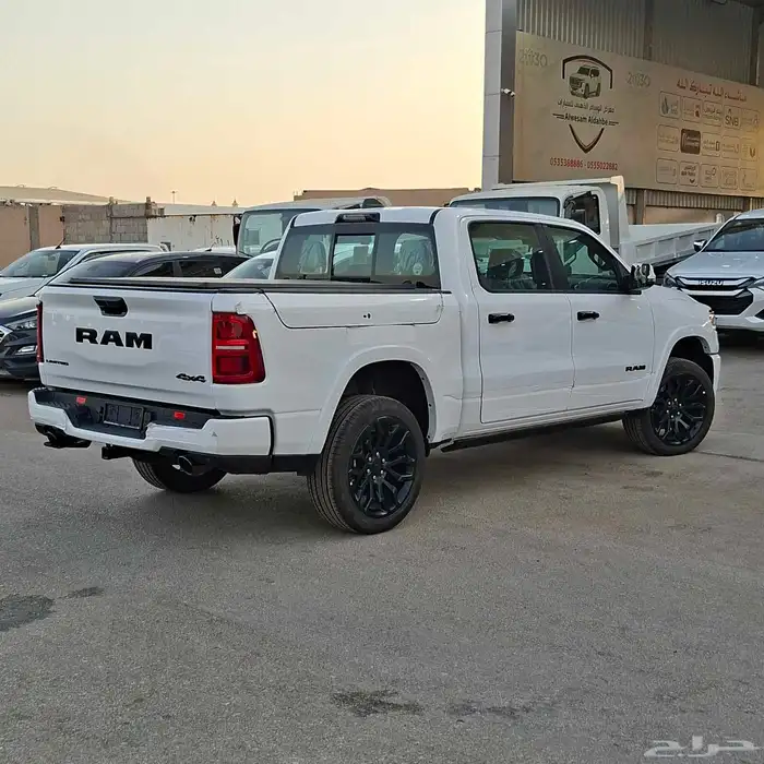 دودج رام 2025 لميتد بلاك اديشن خليجي السعر 295 شامل الضريبه 6