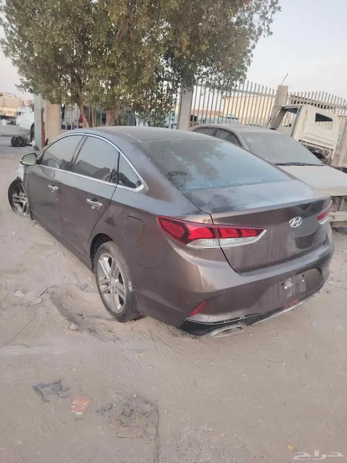 هونداي سوناتا 2018 قير توماتيك تشليح قطع غيار فقط 5