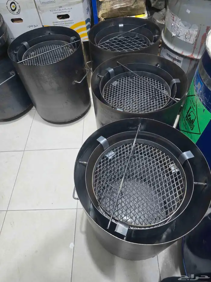 برميل مندي حديد مجلفن تعبيت الرمل جميع الاشكال والمقاسات 6