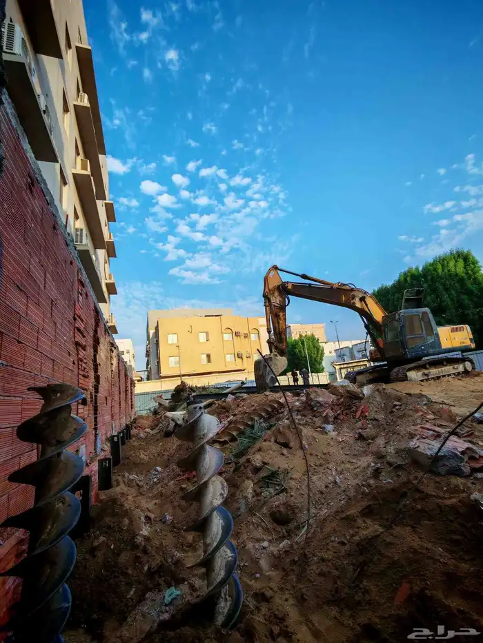 حفر خوازيق  مقاولات  تدعيم 3