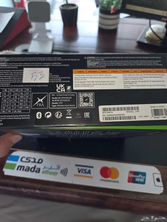 يد اكس بوكس احترافي نظيف جدا ضمان STC 9