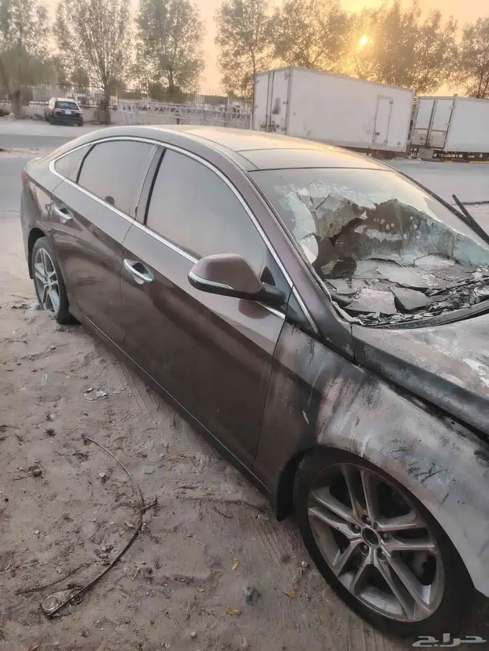 هونداي سوناتا 2018 قير توماتيك تشليح قطع غيار فقط 3